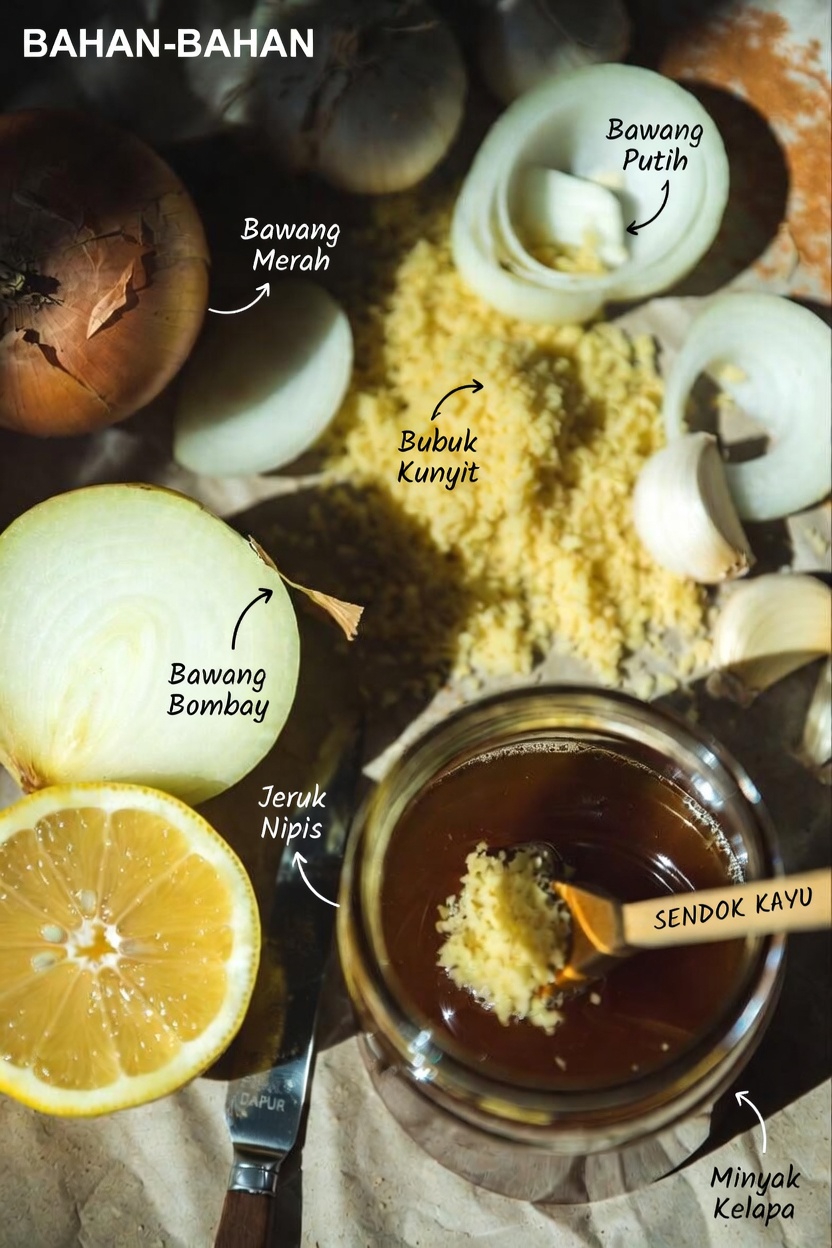 Menjelajahi Potensi Manfaat Kesehatan dari Campuran Jahe, Bawang Putih, Bawang Merah, Lemon, dan Madu: Panduan Persiapan Rumahan Sederhana