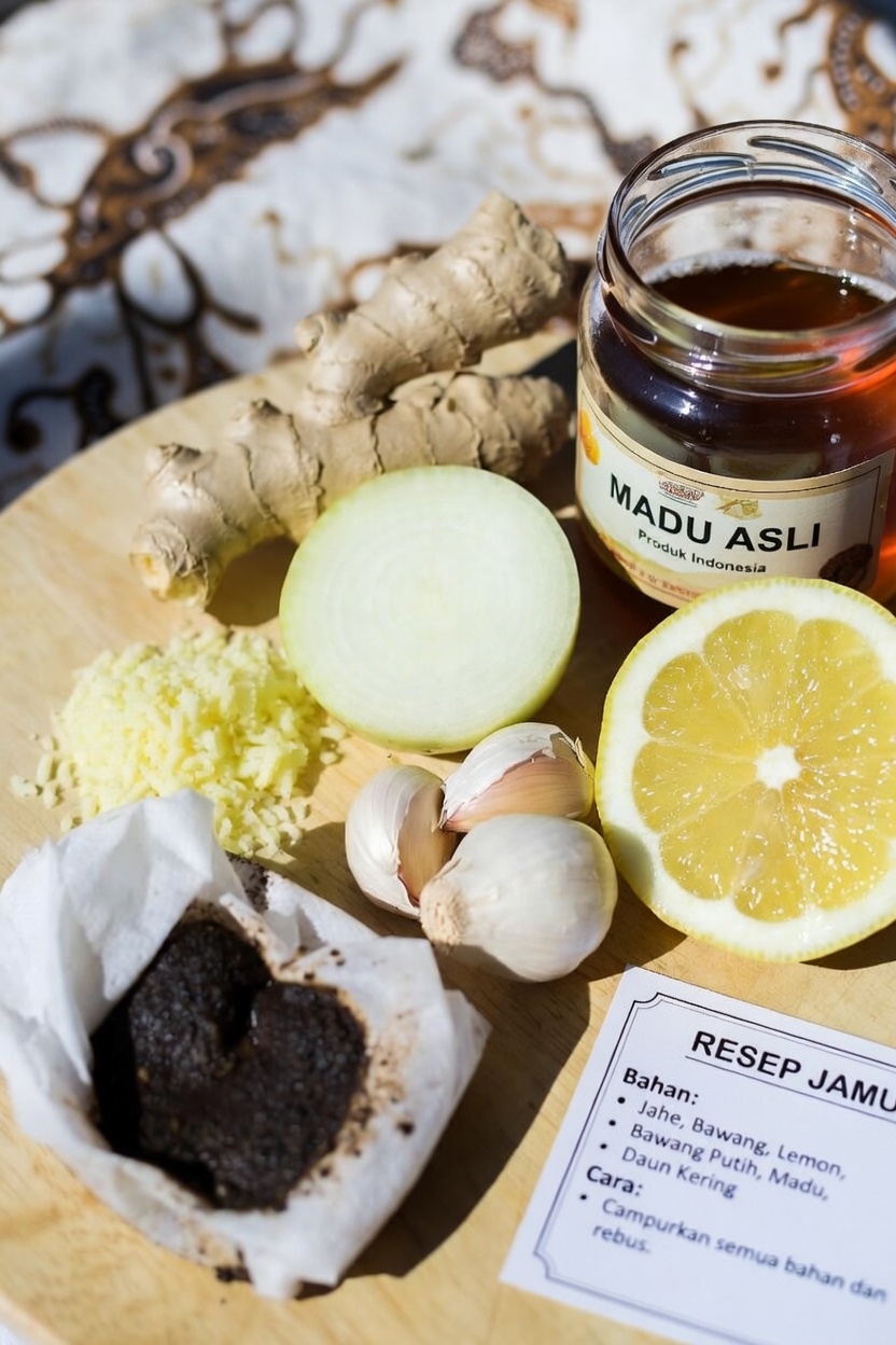 Menjelajahi Potensi Manfaat Kesehatan dari Campuran Jahe, Bawang Putih, Bawang Merah, Lemon, dan Madu: Panduan Persiapan Rumahan Sederhana