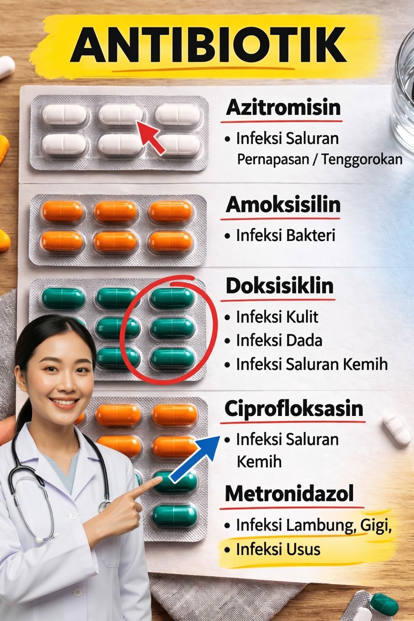 5 Antibiotik yang Paling Umum yang Harus Dipahami Semua Orang: Kegunaan dan Fakta Penting