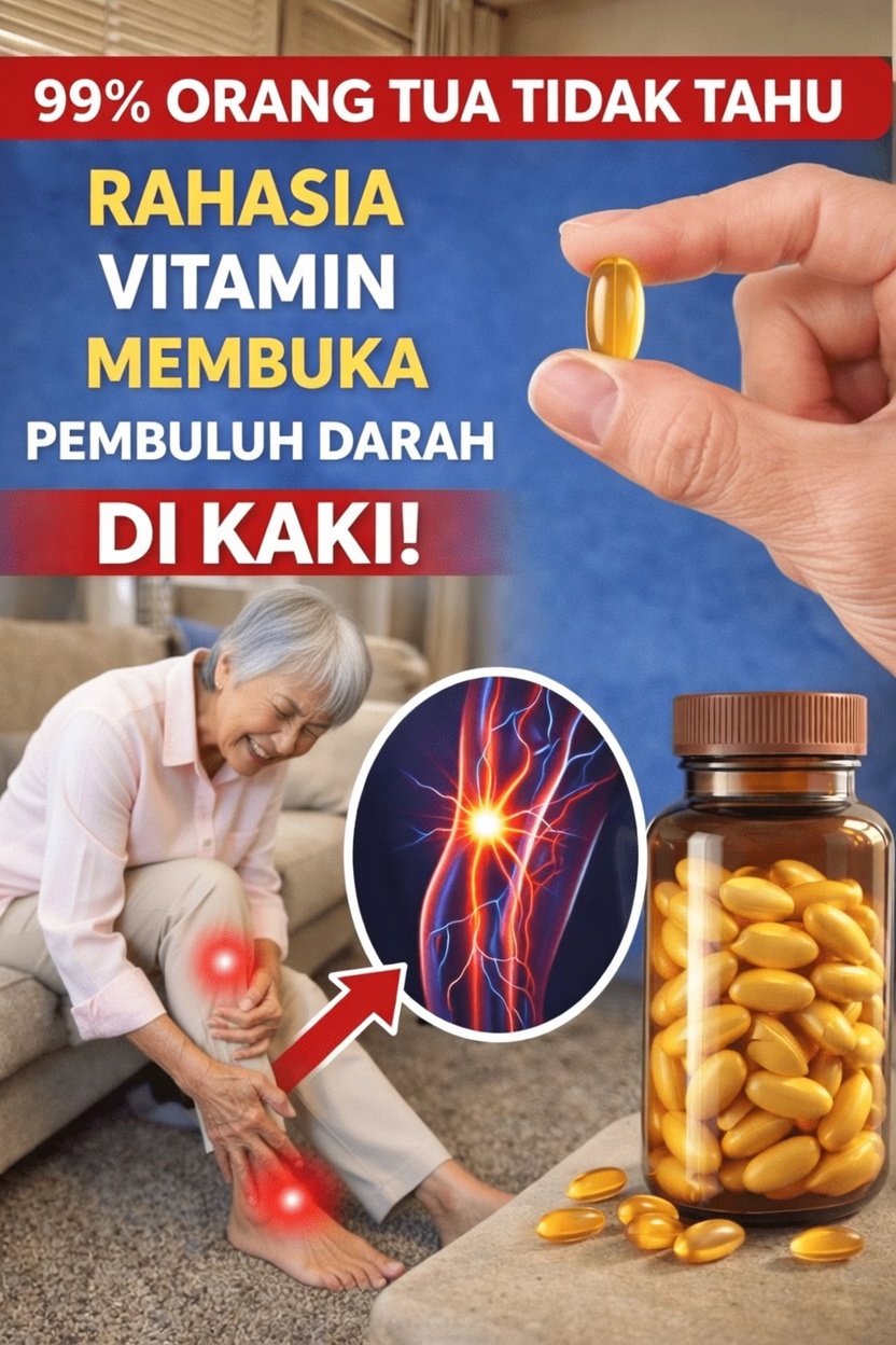 Vitamin untuk Kaki Lebih Kuat dengan Cepat (Lansia di Atas 60 Tahun)