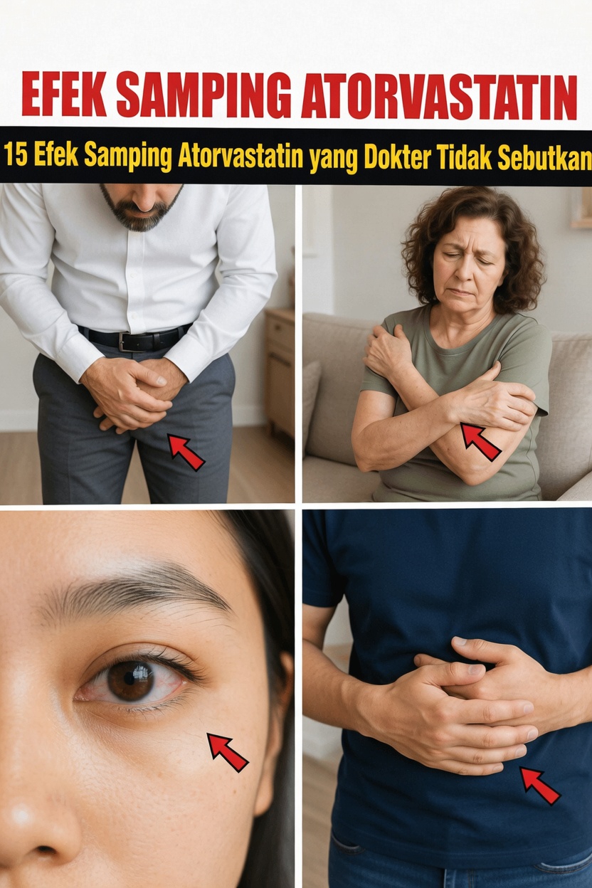 Memahami Atorvastatin: 15 Efek Samping Potensial yang Mungkin Anda Alami dan Tips untuk Mengatasinya