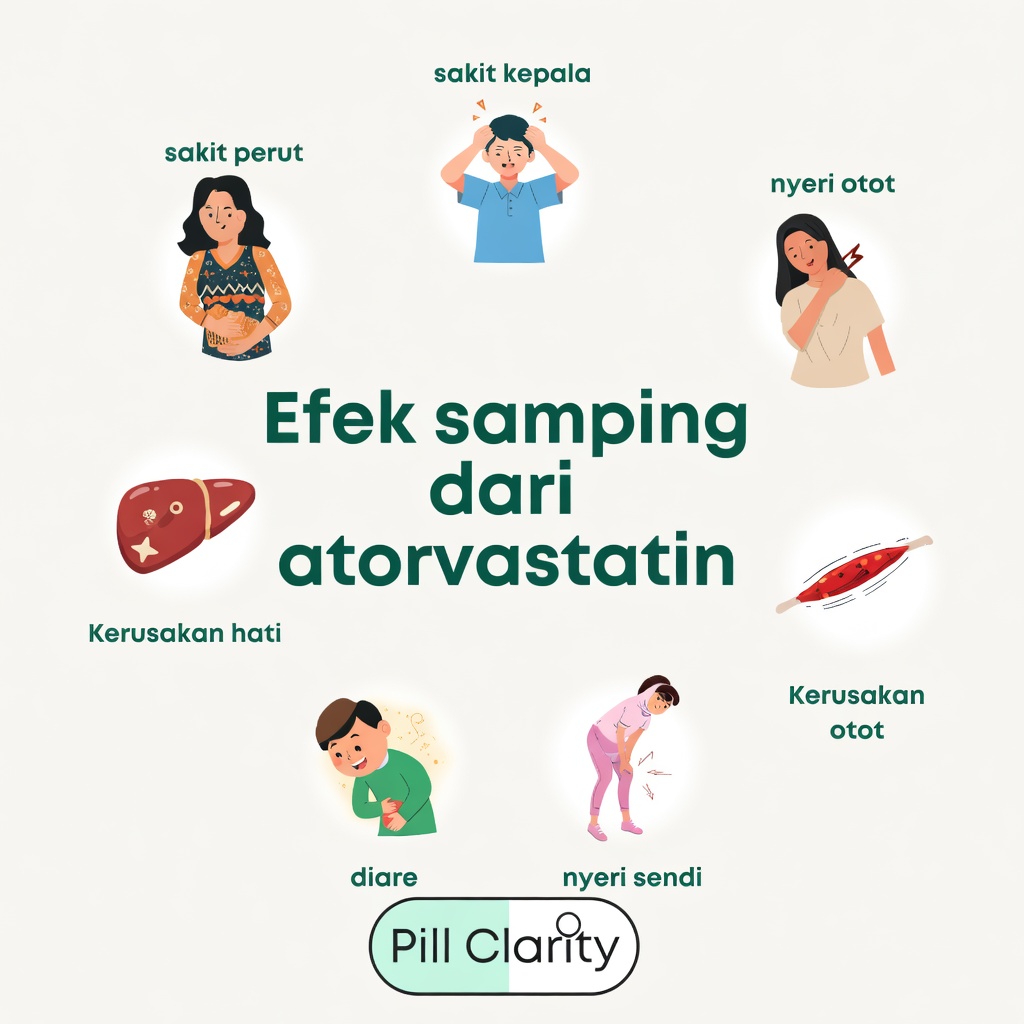 Memahami Atorvastatin: 15 Efek Samping Potensial yang Mungkin Anda Alami dan Tips untuk Mengatasinya