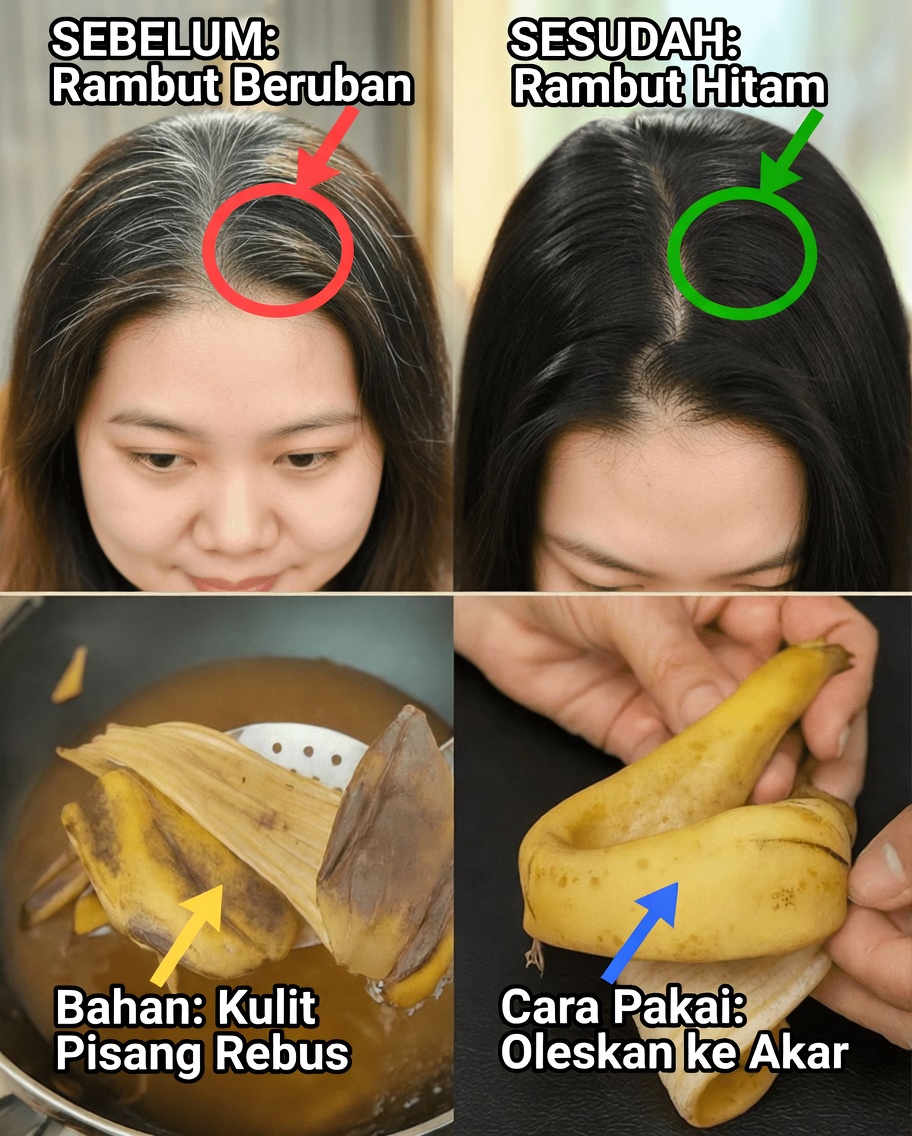 Ungkap Kekuatan Tersembunyi Kulit Pisang untuk Rambut yang Lebih Sehat dan Kuat