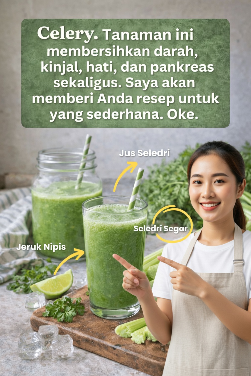 Jus Seledri: Kebiasaan Harian Sederhana untuk Menjelajahi Nutrisi Alami dan Manfaat Hidrasi Alaminya