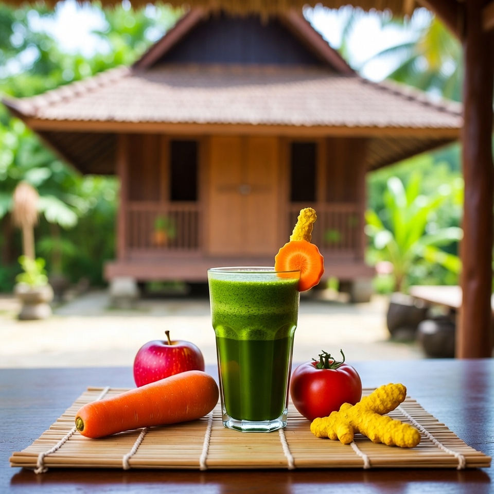 Temukan Kekuatan Smoothie Sederhana Apel, Wortel, Tomat, dan Kunyit untuk Mendukung Kesehatan Mata dan Otak