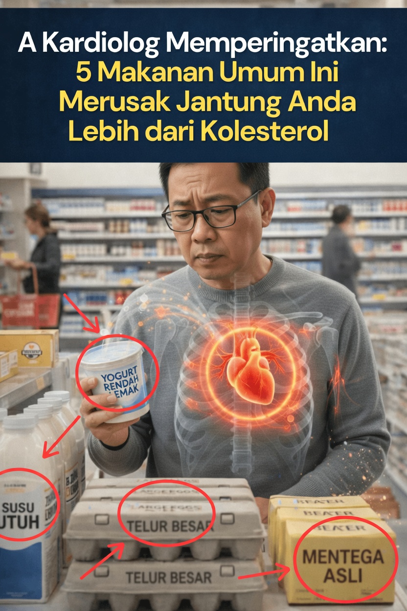 Apakah 5 Makanan Sehari-hari Ini Diam-diam Lebih Merusak Jantung Anda daripada Kolesterol?