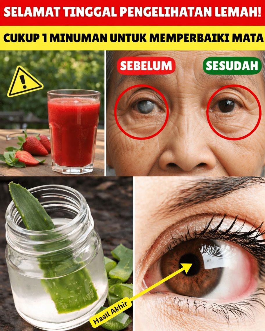 Temukan Kebiasaan Minum Harian Sederhana yang Dapat Mendukung Penglihatan Lebih Tajam Seiring Bertambahnya Usia – Bahkan di Atas 90 Tahun