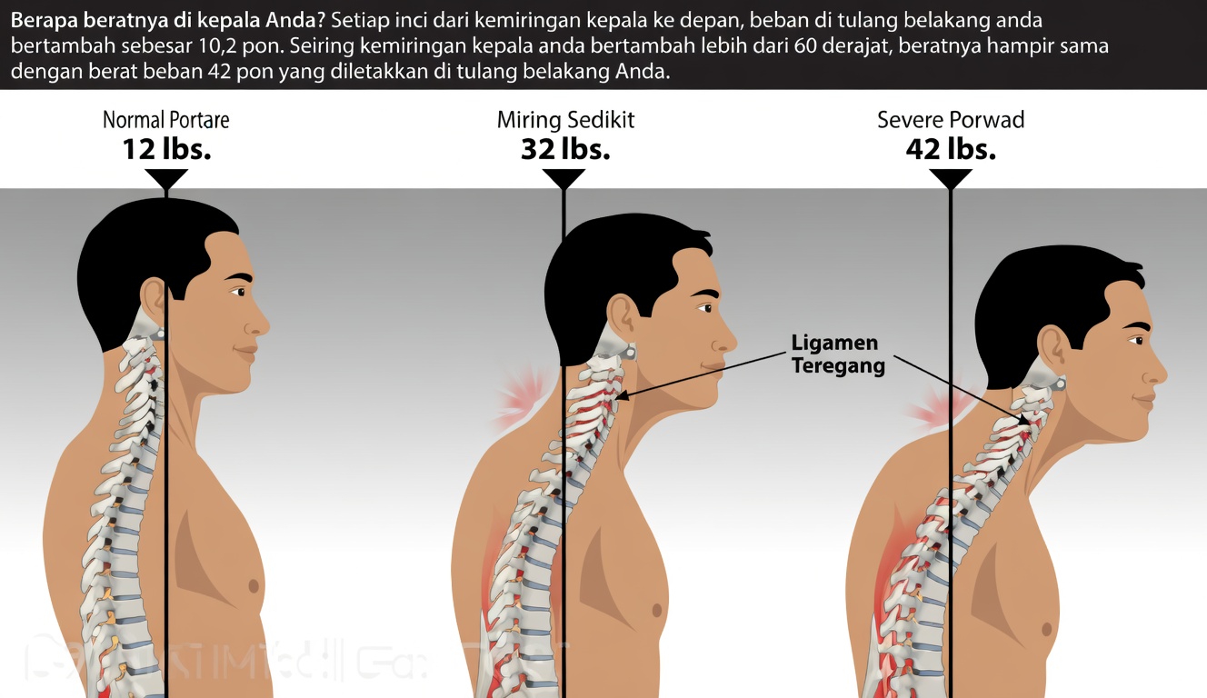 Memahami Postur Kepala Maju dan Mengapa Ini Penting Setelah Usia 60 Tahun