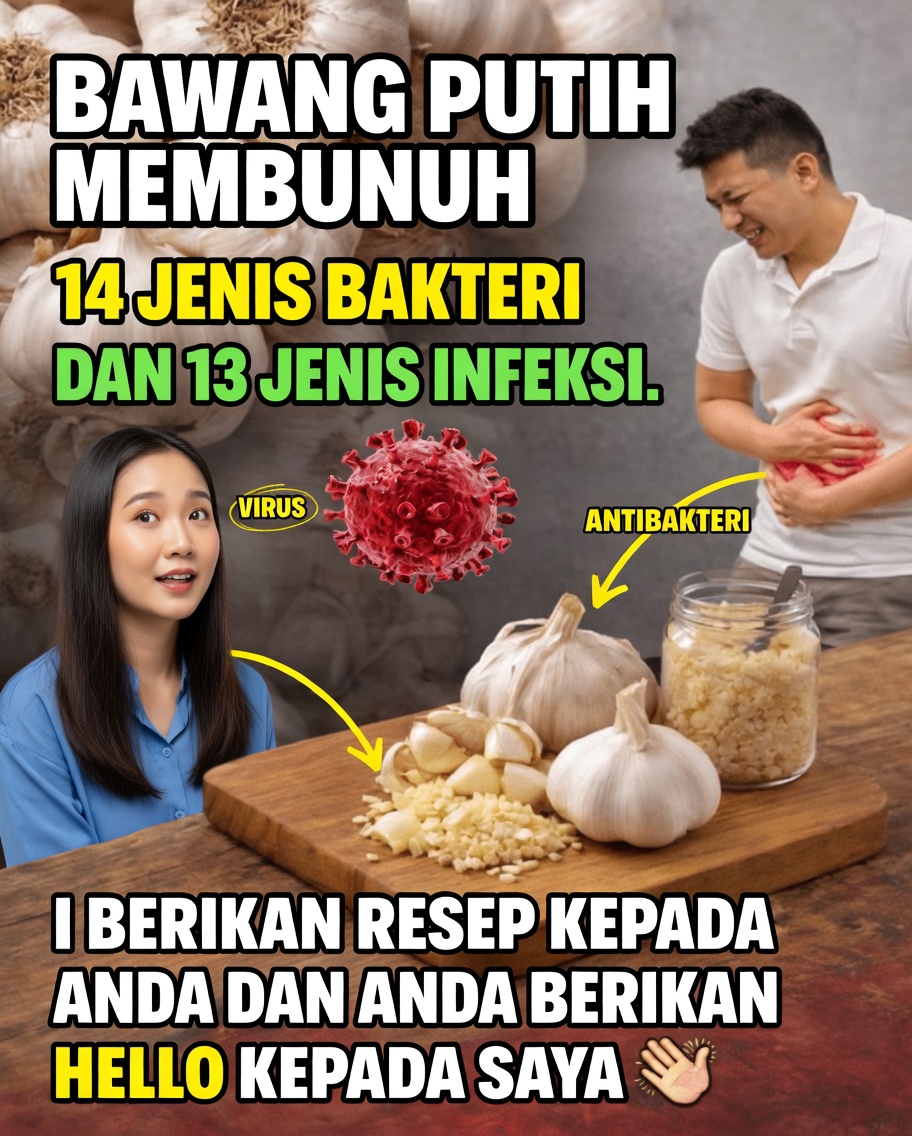 Benarkah Bawang Putih Membunuh 14 Jenis Bakteri dan 13 Jenis Infeksi?