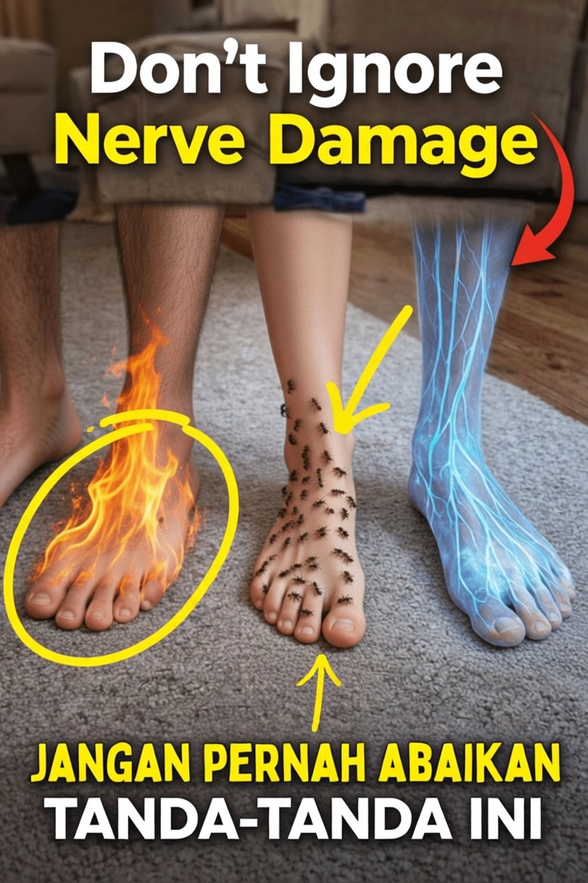 15 Tanda Peringatan Dini Kerusakan Saraf pada Kaki dan Tangan yang Harus Anda Perhatikan