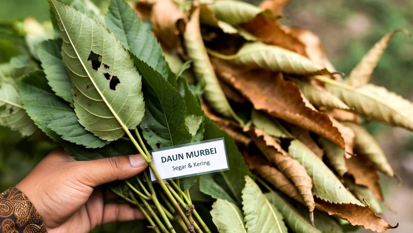 Apa yang Membuat Daun Murbei Menonjol?