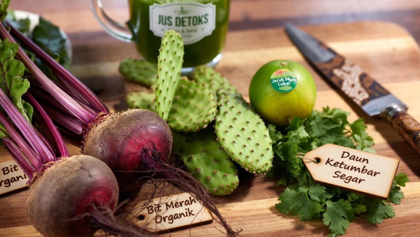Temukan Kesegaran Jus Bit dan Nopal: Cara Sederhana untuk Menambahkan Nutrisi yang Kaya Warna ke Rutinitas Harian Anda