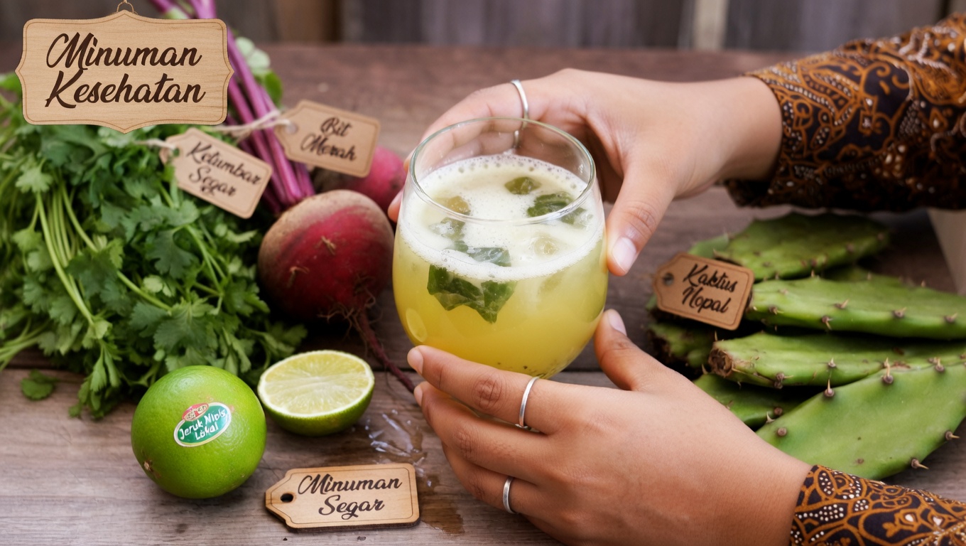 Temukan Kesegaran Jus Bit dan Nopal: Cara Sederhana untuk Menambahkan Nutrisi yang Kaya Warna ke Rutinitas Harian Anda