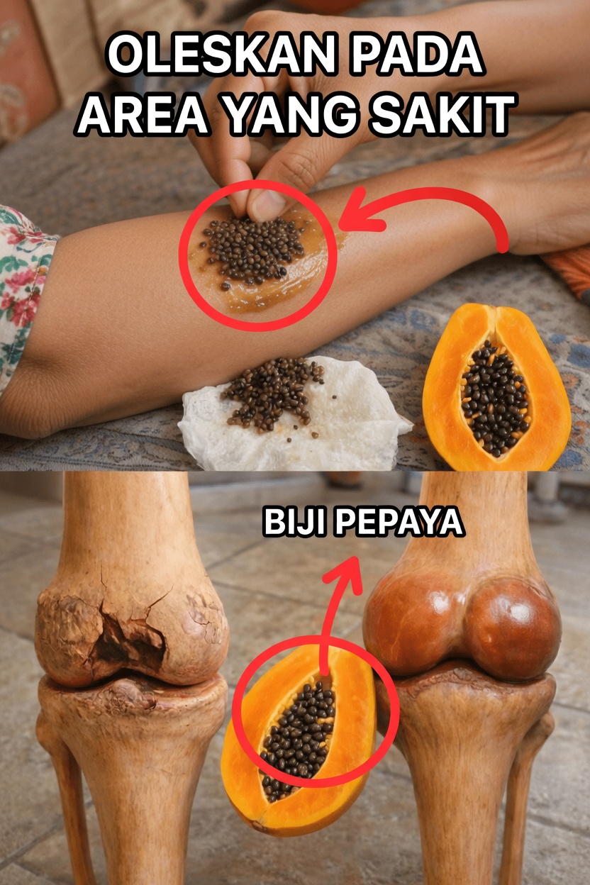 Biji Pepaya: Obat Rumahan Sederhana yang Patut Dicoba untuk Kenyamanan Sendi Sehari-hari dan Mendukung Mobilitas