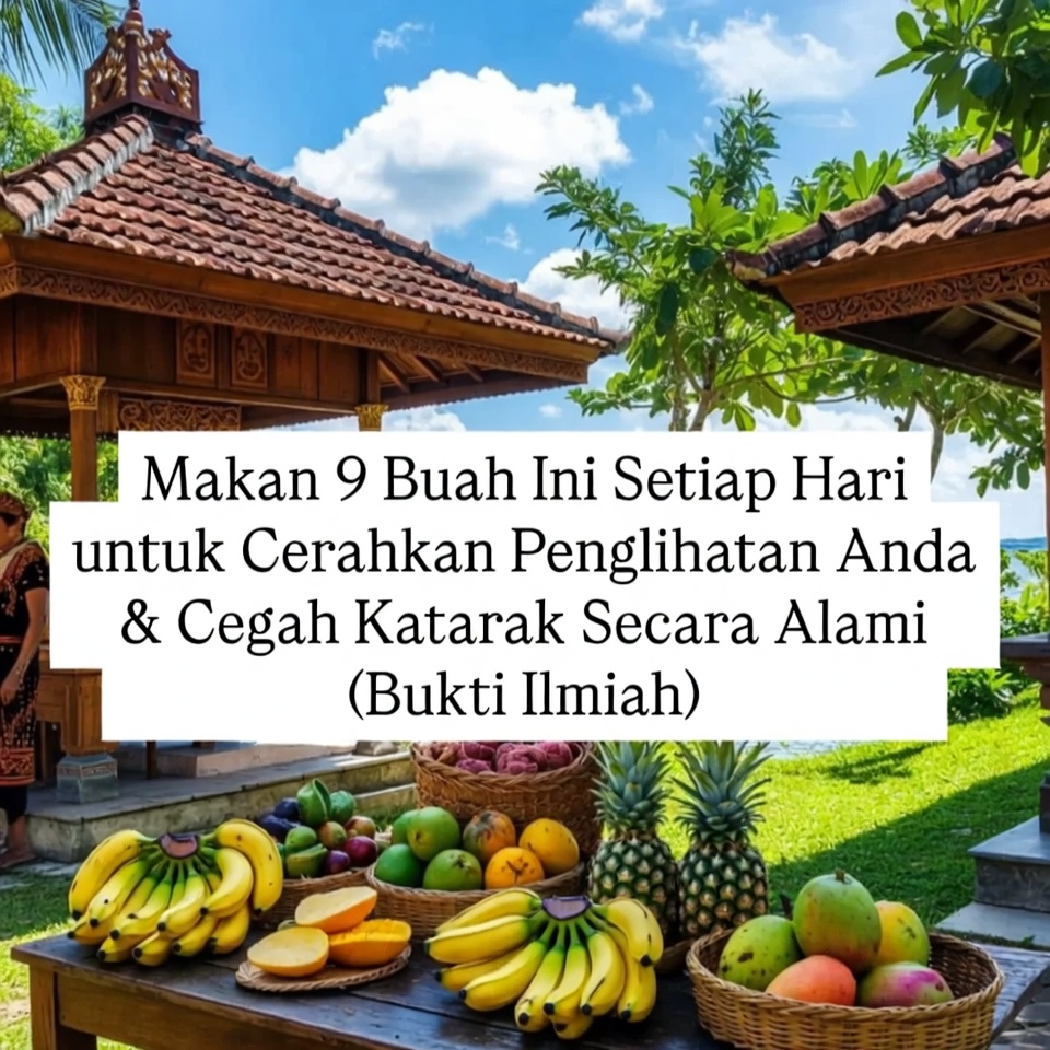 Makan 9 Buah Ini Setiap Hari untuk Mencerahkan Penglihatan Anda dan Mencegah Katarak Secara Alami (Didukung Sains)