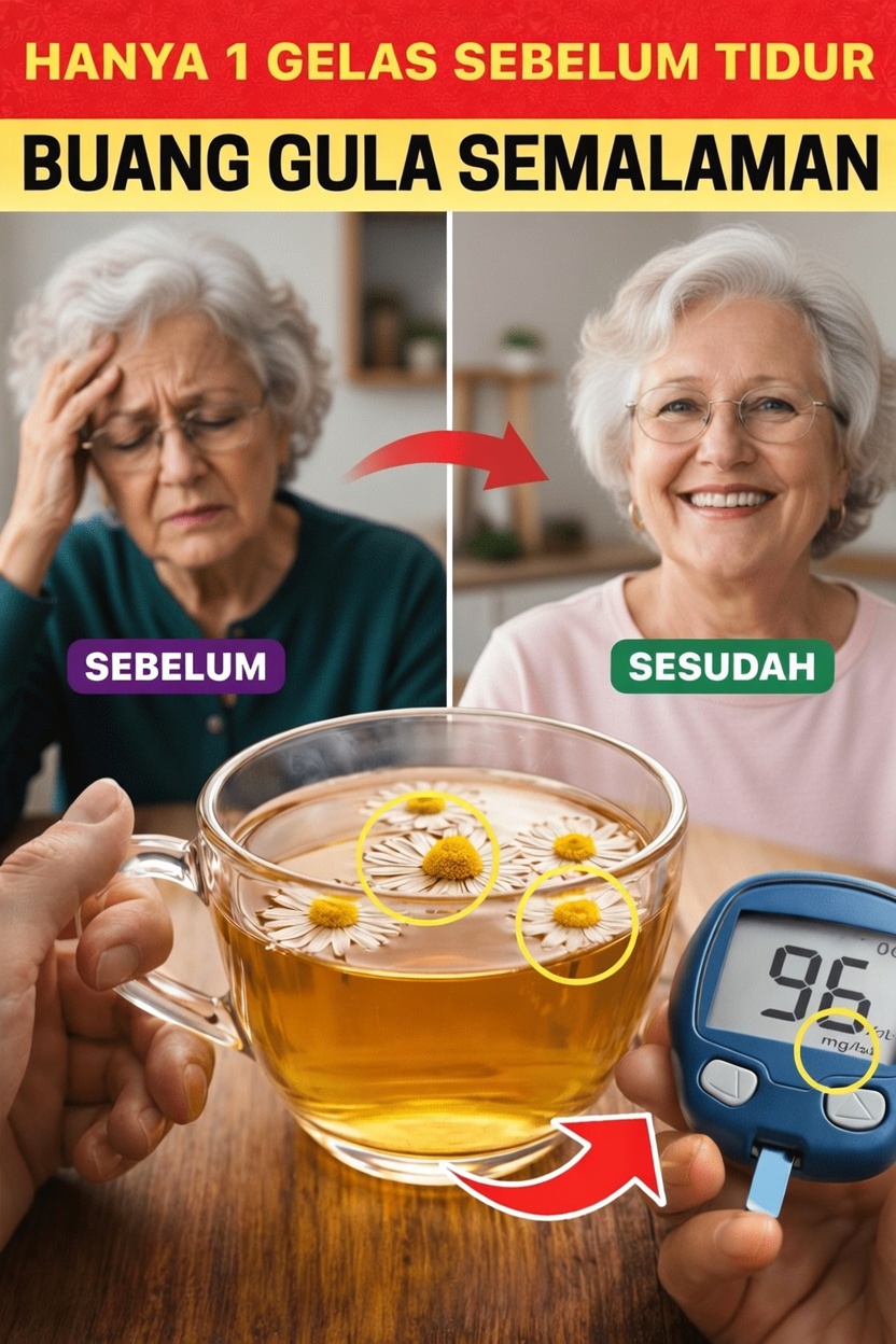 Menjelajahi Potensi Manfaat Minum Teh Chamomile Sebelum Tidur untuk Mendukung Gula Darah