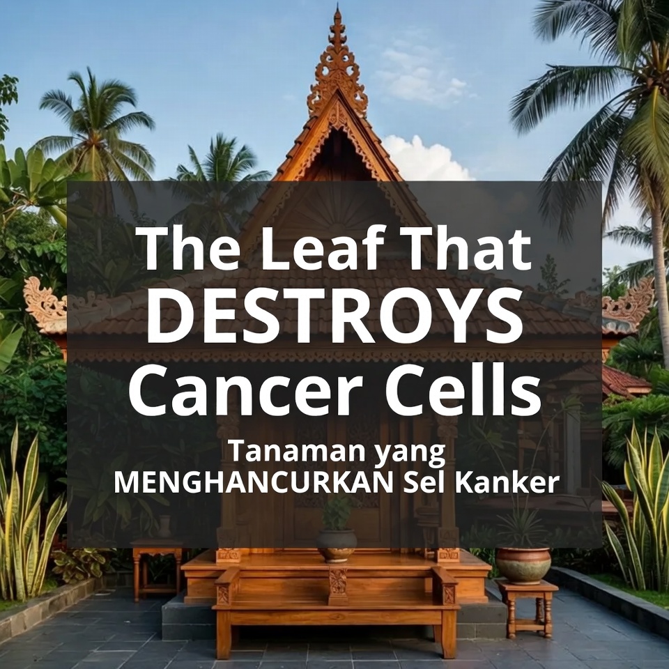 Daun yang MENGHANCURKAN Sel Kanker
