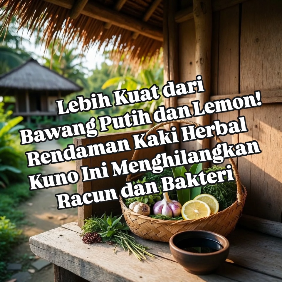Lebih Ampuh daripada Bawang Putih dan Lemon! Rendaman Kaki Herbal Kuno Ini Menghilangkan Racun dan Bakteri.