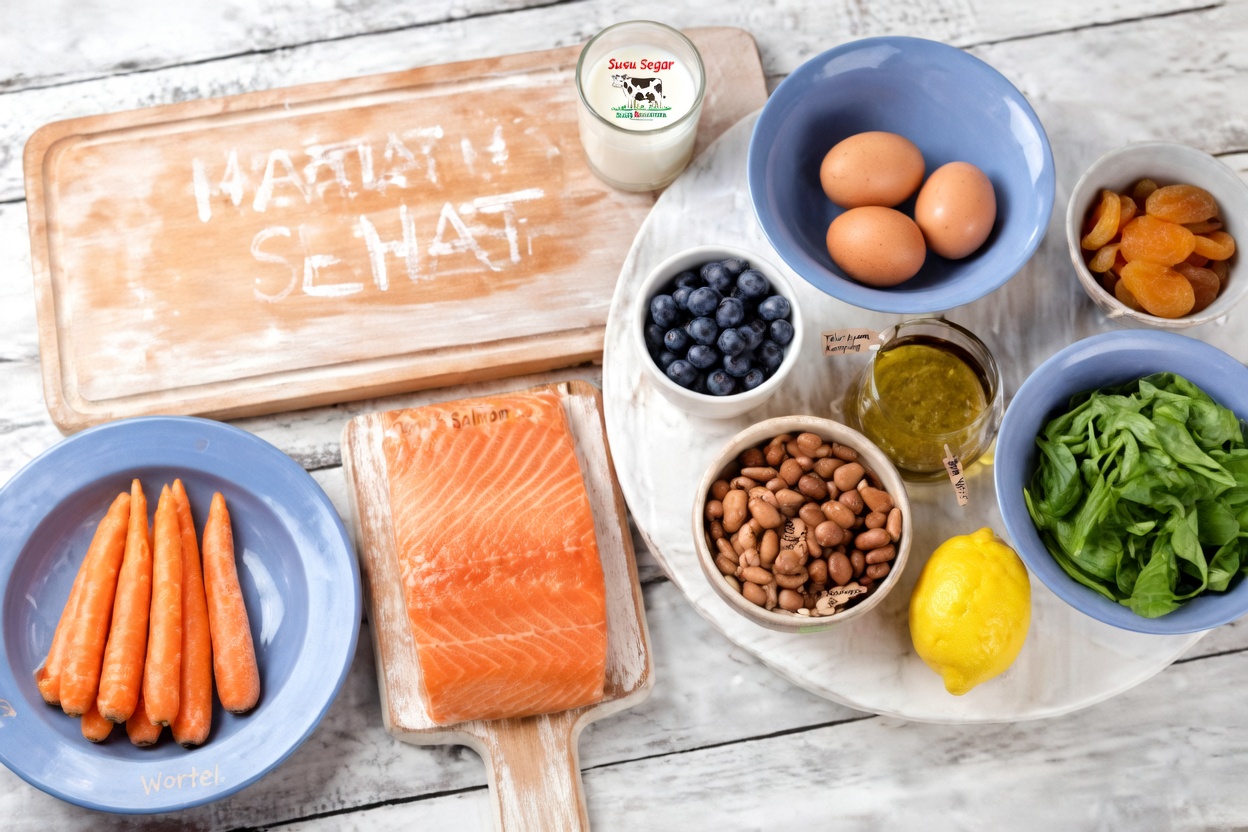 Temukan Makanan dan Kebiasaan Sehari-hari yang Dapat Mendukung Kesehatan dan Kenyamanan Mata dalam Rutinitas Harian Anda