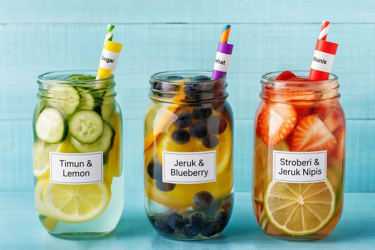 9 Alasan Mengapa Anda Harus Minum Mentimun, Jahe, Mint, Lemon, dan Air Setiap Hari