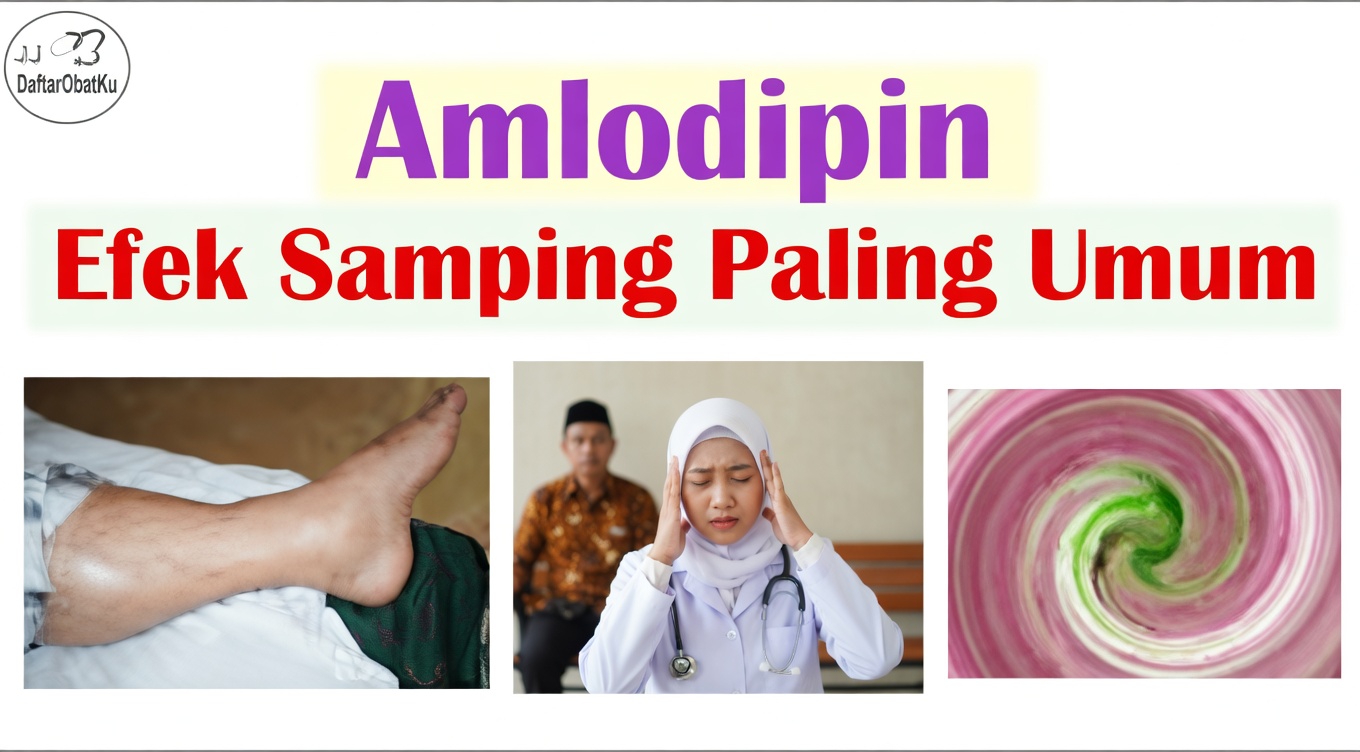 Apa Efek Samping Amlodipine yang Paling Umum? 12 Hal yang Perlu Diwaspadai