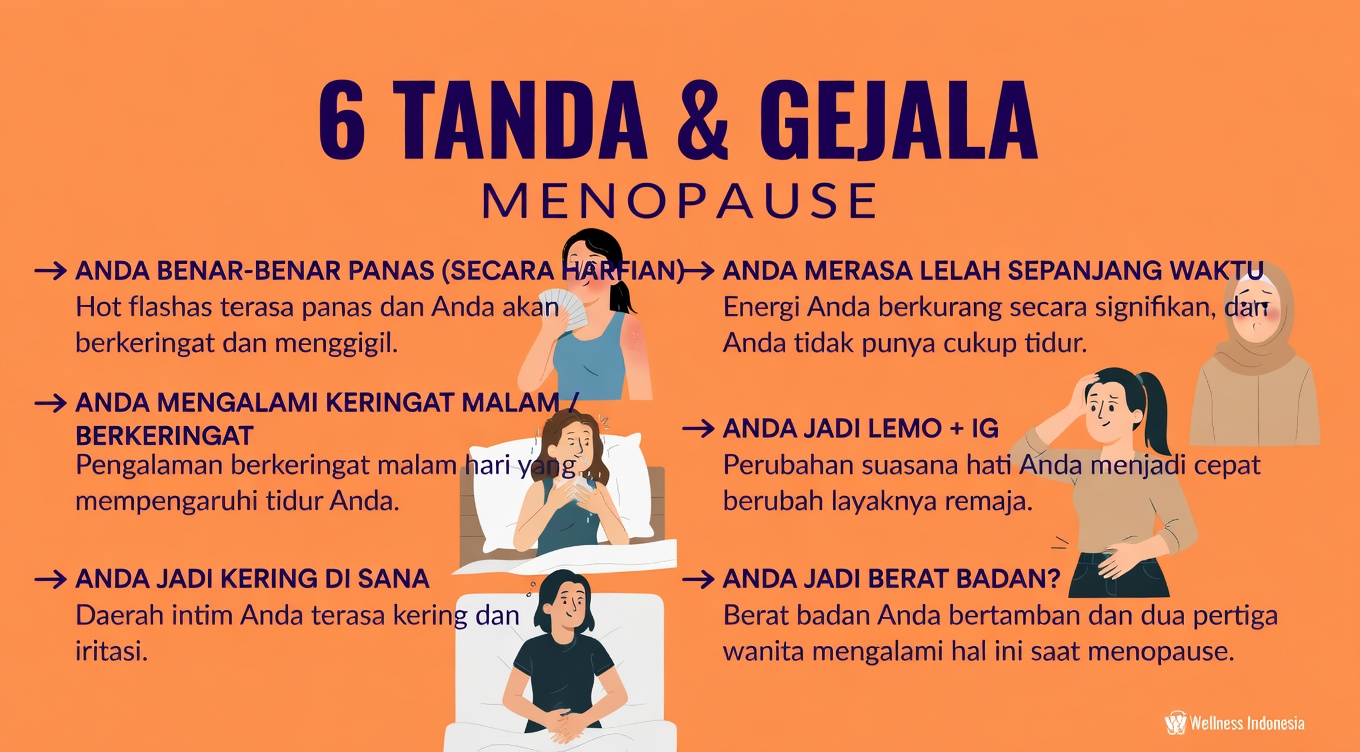 9 Gejala Menopause yang Kurang Dikenal — dan Cara Sederhana untuk Meredakannya