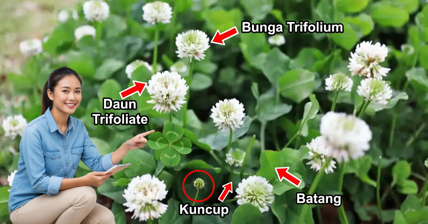 Semanggi Putih (Trifolium repens): 15 Manfaat dan Penggunaan Buatan Sendiri