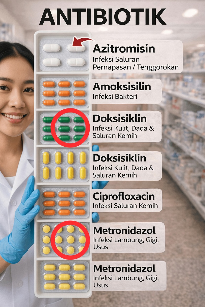 5 Antibiotik yang Paling Umum: Untuk Apa Digunakan dan Mengapa Penting dalam Kesehatan Sehari-hari
