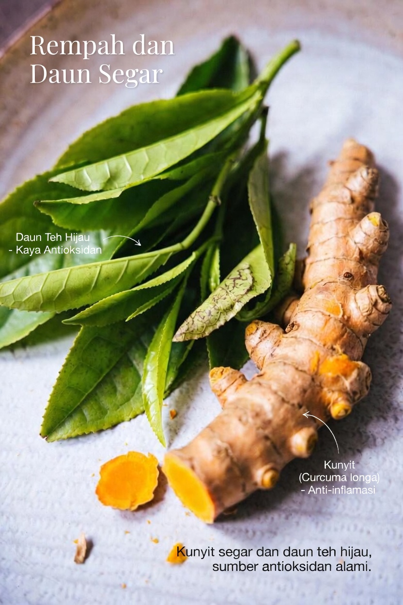 Kebiasaan Sederhana Harian Mengonsumsi Teh Hijau dan Kunyit yang Mendukung Kesehatan Menyeluruh dan Umur Panjang