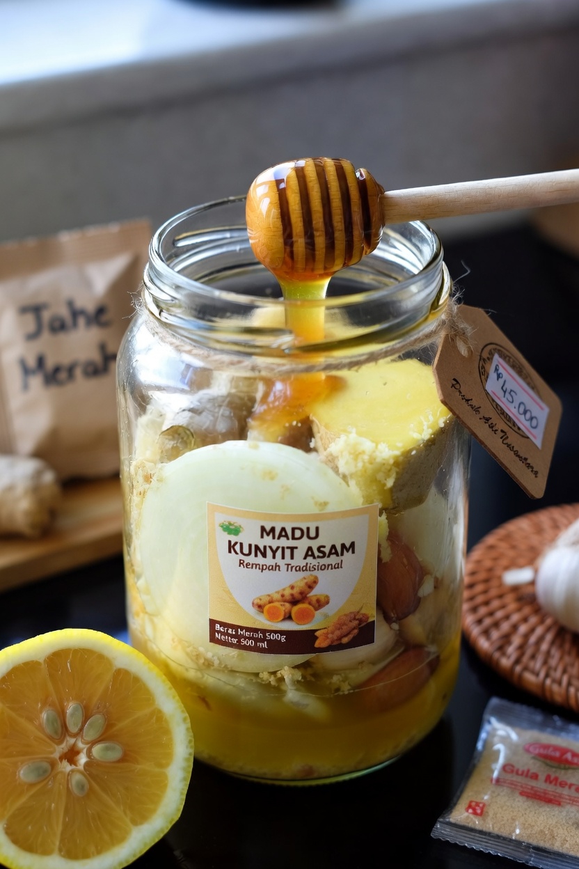 Sendok Harian yang Ampuh: Mengapa Orang-Orang Mencampurkan Jahe, Bawang Bombai, Bawang Putih, Lemon, dan Madu