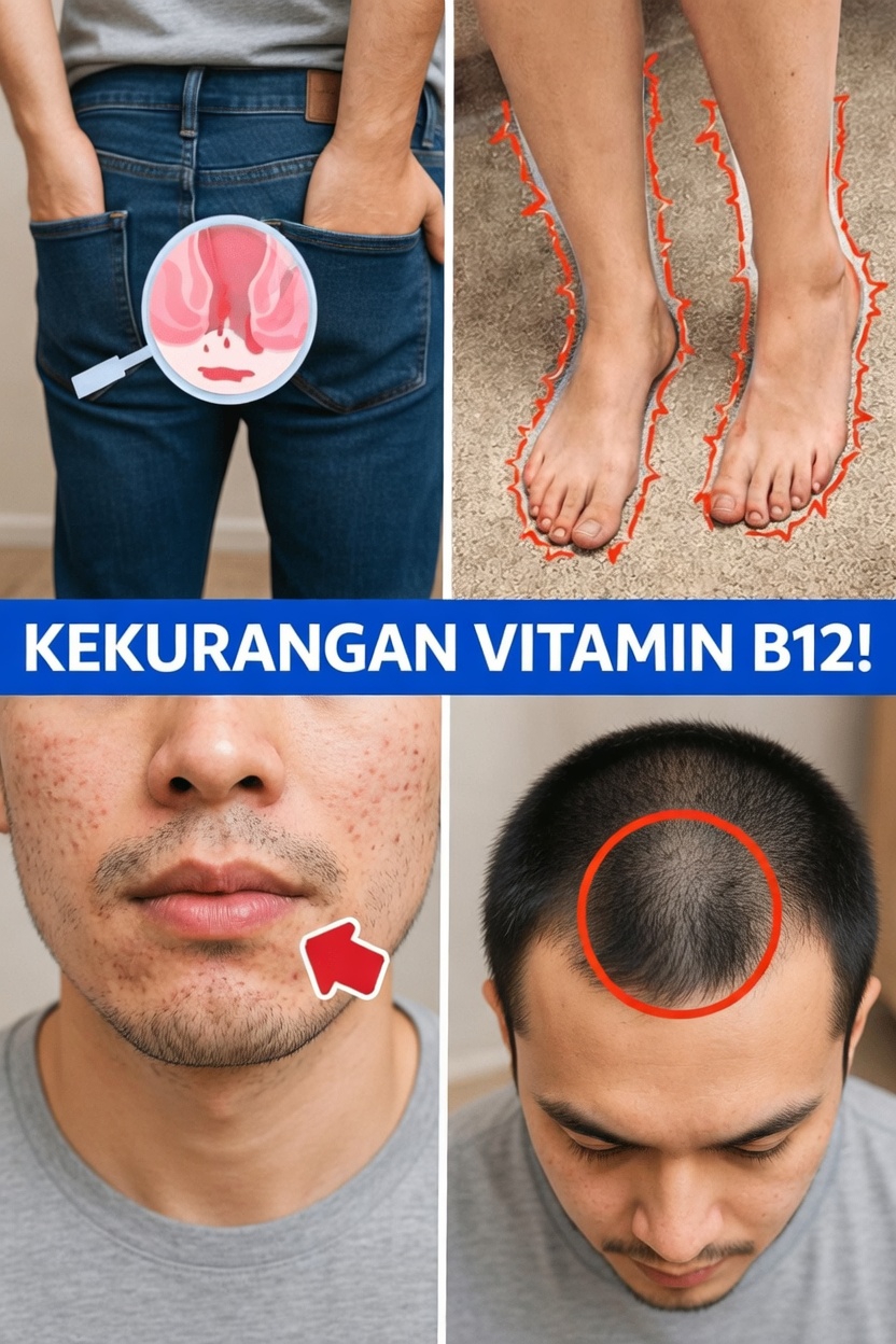 8 Tanda Tidak Biasa bahwa Tubuh Anda Mungkin Kekurangan Vitamin B12
