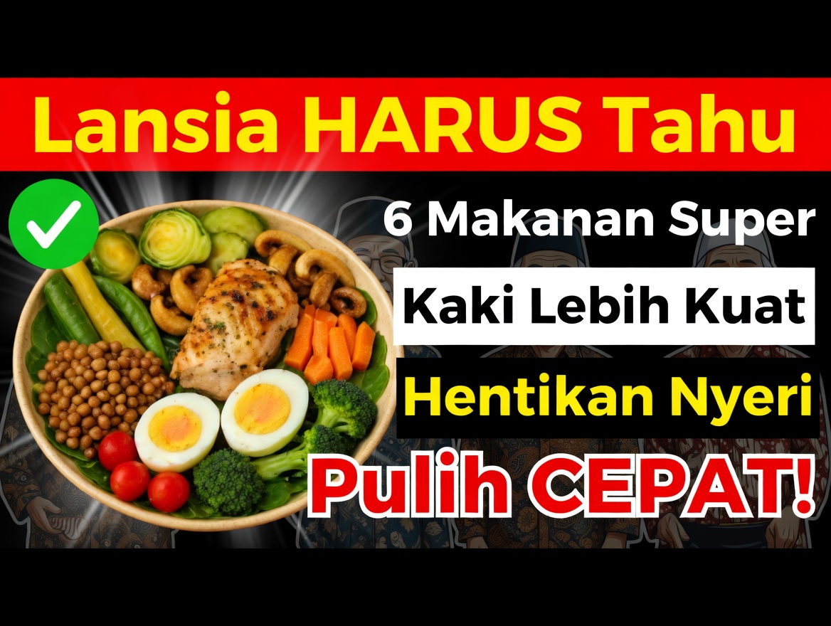 3 Makanan Teratas yang Dapat Membantu Mendukung Kesehatan Otot Kaki pada Lansia di Atas 60 Tahun