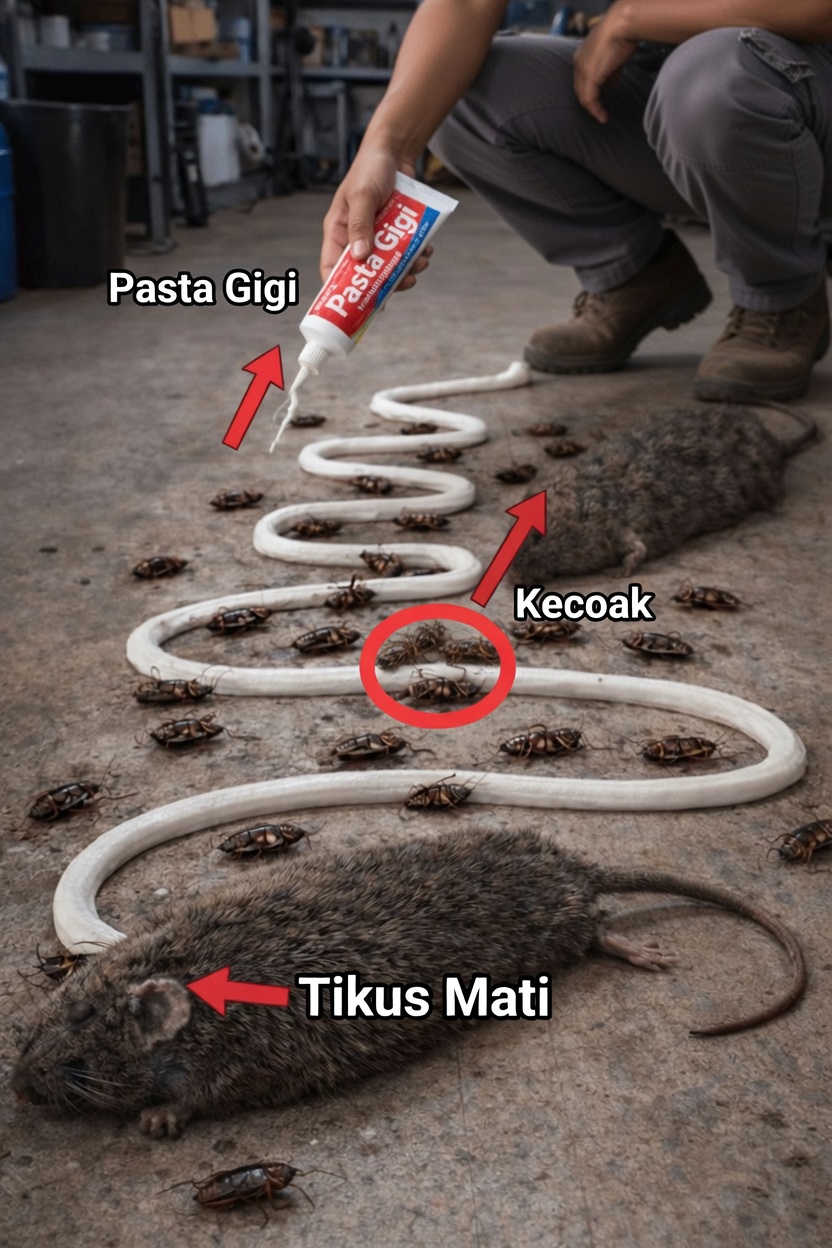 Berhenti Membuang Uang untuk Racun Hama: Coba Trik Sederhana dengan Pasta Gigi Ini untuk Mengusir Hama Secara Alami