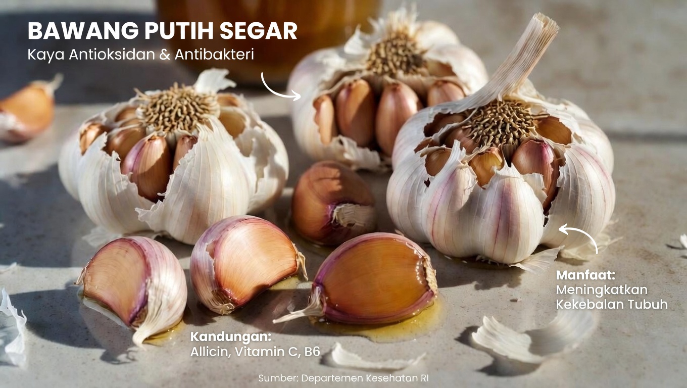 Apakah Bawang Putih Sekutu Alami yang Ampuh untuk Mendukung Kesehatan Sistem Imun Anda? Temukan Apa Kata Sains