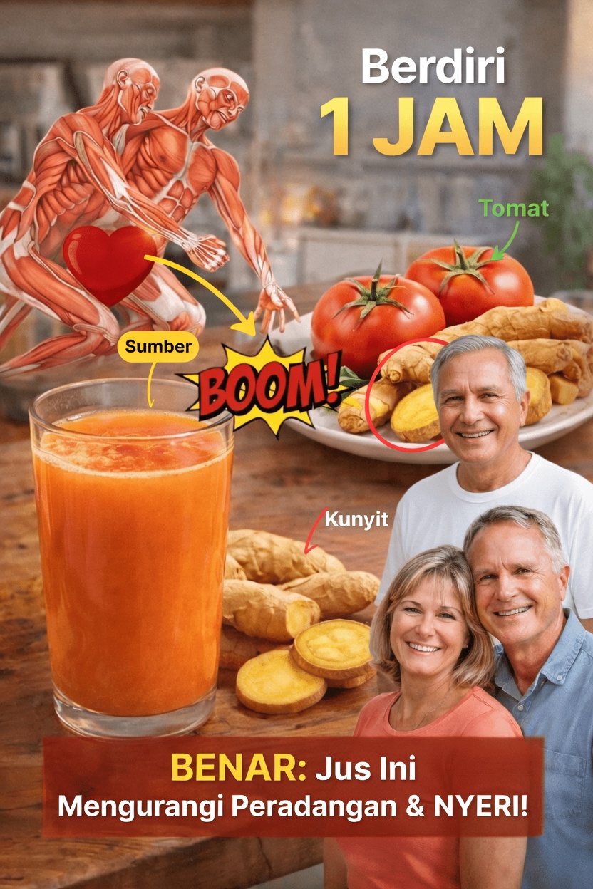 Rutinitas Minuman Jahe dan Tomat Sederhana yang Mendukung Energi dan Fokus Harian Secara Alami