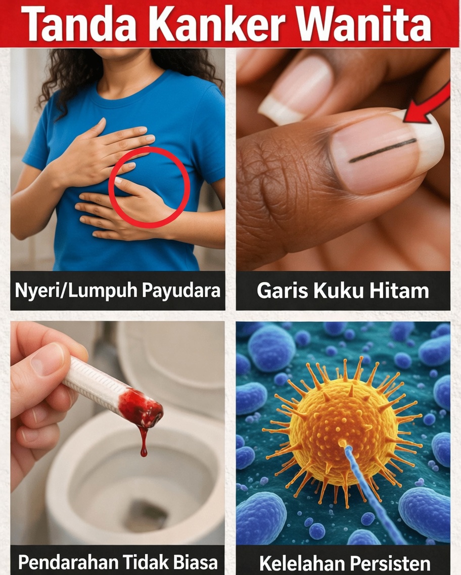 14 Tanda Kanker yang Terlihat yang Diabaikan Kebanyakan Wanita