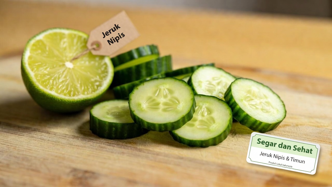 Kebiasaan Harian Sederhana: Air Mentimun, Jeruk Nipis, dan Mint yang Menyegarkan untuk Kenyamanan Mata dan Hidrasi