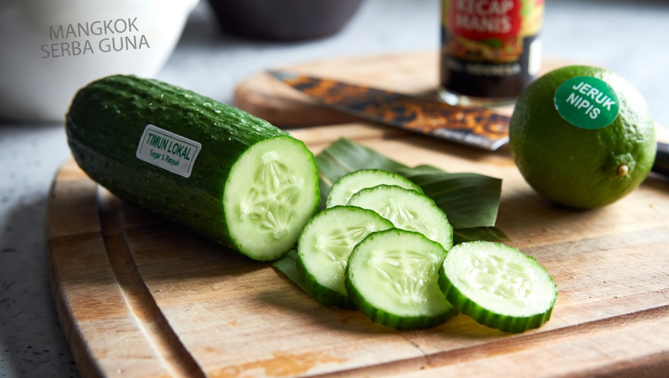 Kebiasaan Harian Sederhana: Air Mentimun, Jeruk Nipis, dan Mint yang Menyegarkan untuk Kenyamanan Mata dan Hidrasi