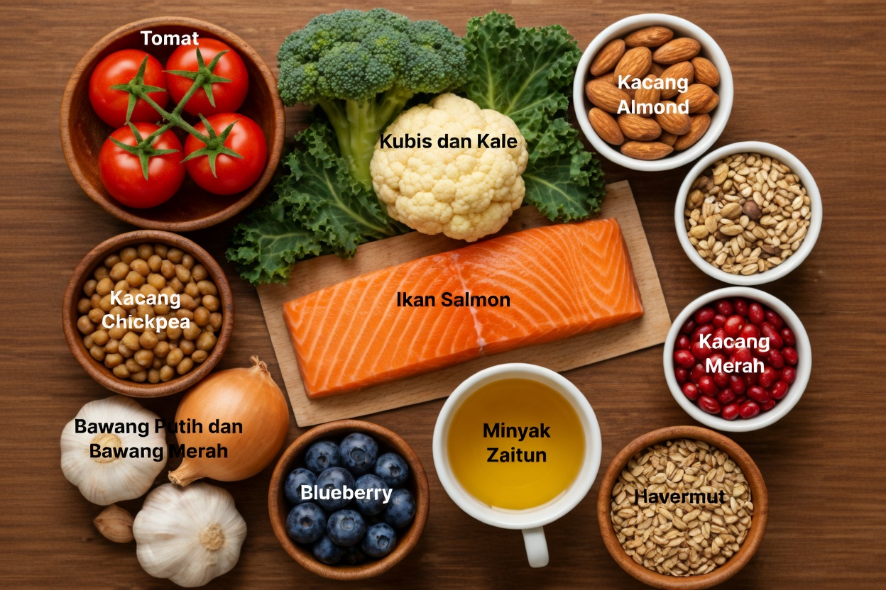 Tomat dan Bawang Putih: Cara Sederhana Mendukung Kesehatan Prostat Melalui Pola Makan