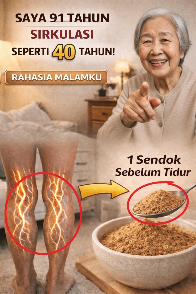 Lansia, Makan INI Sebelum Tidur untuk Meningkatkan Sirkulasi Kaki Semalaman – Bangun dengan Kaki Lebih Hangat!