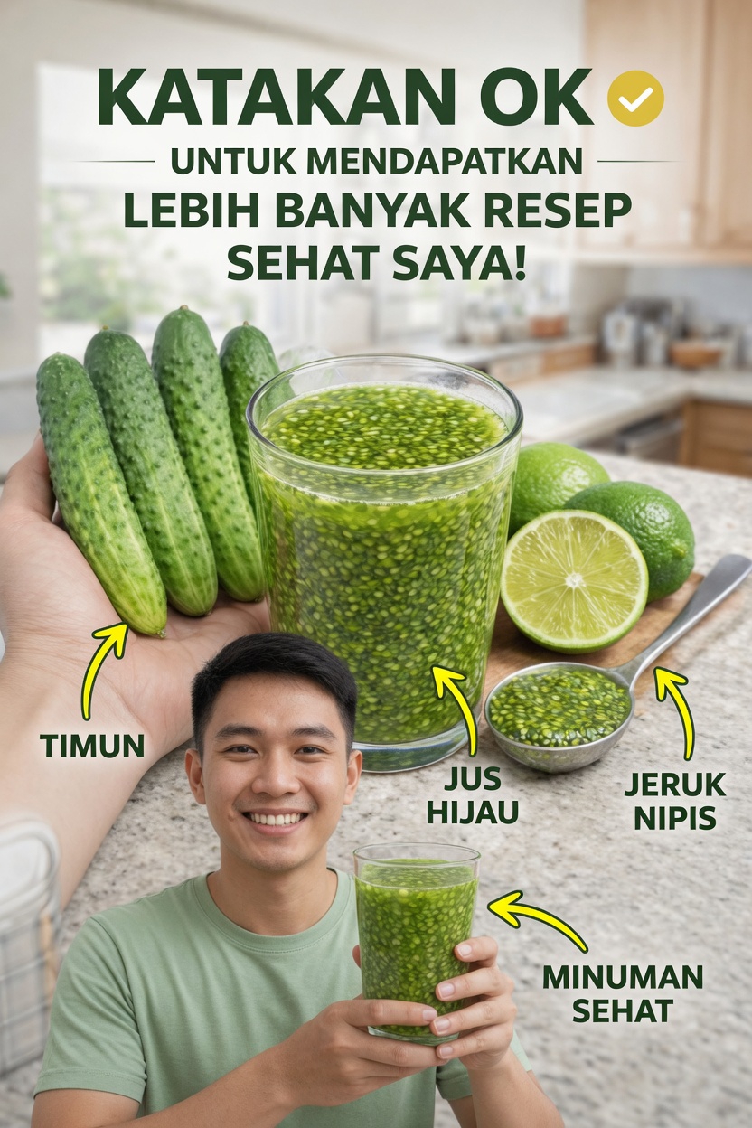 Mengapa Air Mentimun dan Lemon Sederhana Ini Mungkin Menjadi Kebiasaan Harian Baru Anda