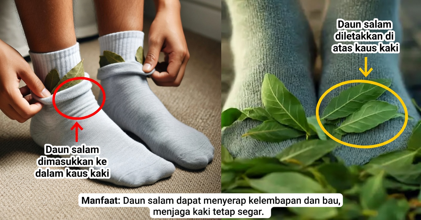 Temukan Manfaat Mengejutkan Menaruh Daun Salam di Kaos Kaki Anda