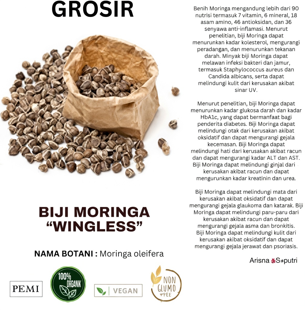 Apa Saja Potensi Manfaat Gizi dari Biji Kelor? Tinjauan Lebih Dekat terhadap Superfood Padat Nutrisi Ini