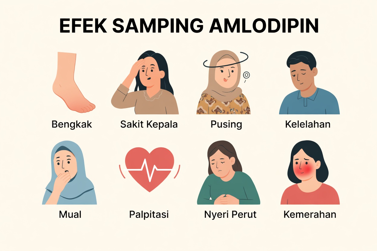 Apa Itu Amlodipine dan Mengapa Menyebabkan Efek Samping?