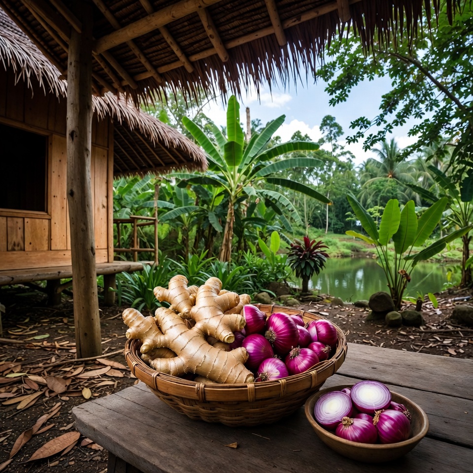 Tingkatkan Kesehatan Anda dengan Ramuan Jahe & Bawang Merah