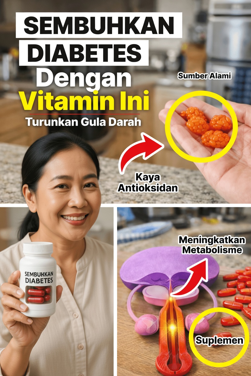 3 Vitamin Terbaik yang Dapat Membantu Melancarkan Sirkulasi bagi Penderita Diabetes