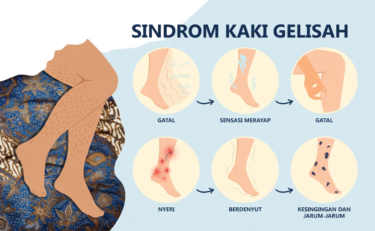 Memahami Sindrom Kaki Gelisah di Malam Hari dan Kebiasaan Lembut yang Dapat Mendukung Kenyamanan Tidur yang Lebih Baik