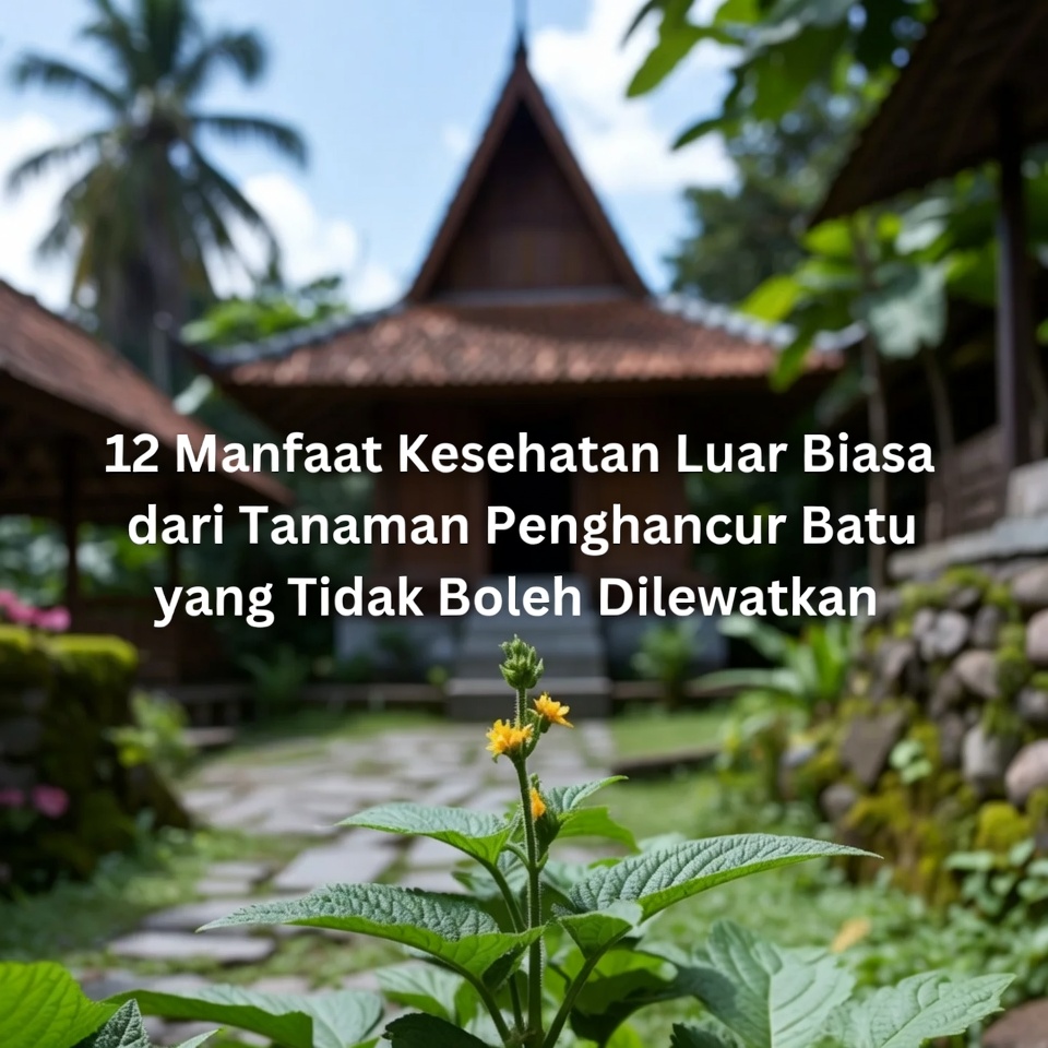 12 Manfaat Kesehatan Luar Biasa dari Tanaman Stonebreaker yang Tidak Boleh Anda Lewatkan