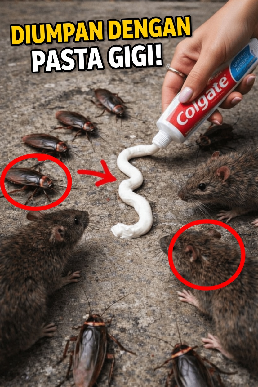 Apakah Pasta Gigi Cara Alami untuk Membantu Mengusir Hama Rumah Tangga Seperti Kecoak, Semut, dan Tikus?