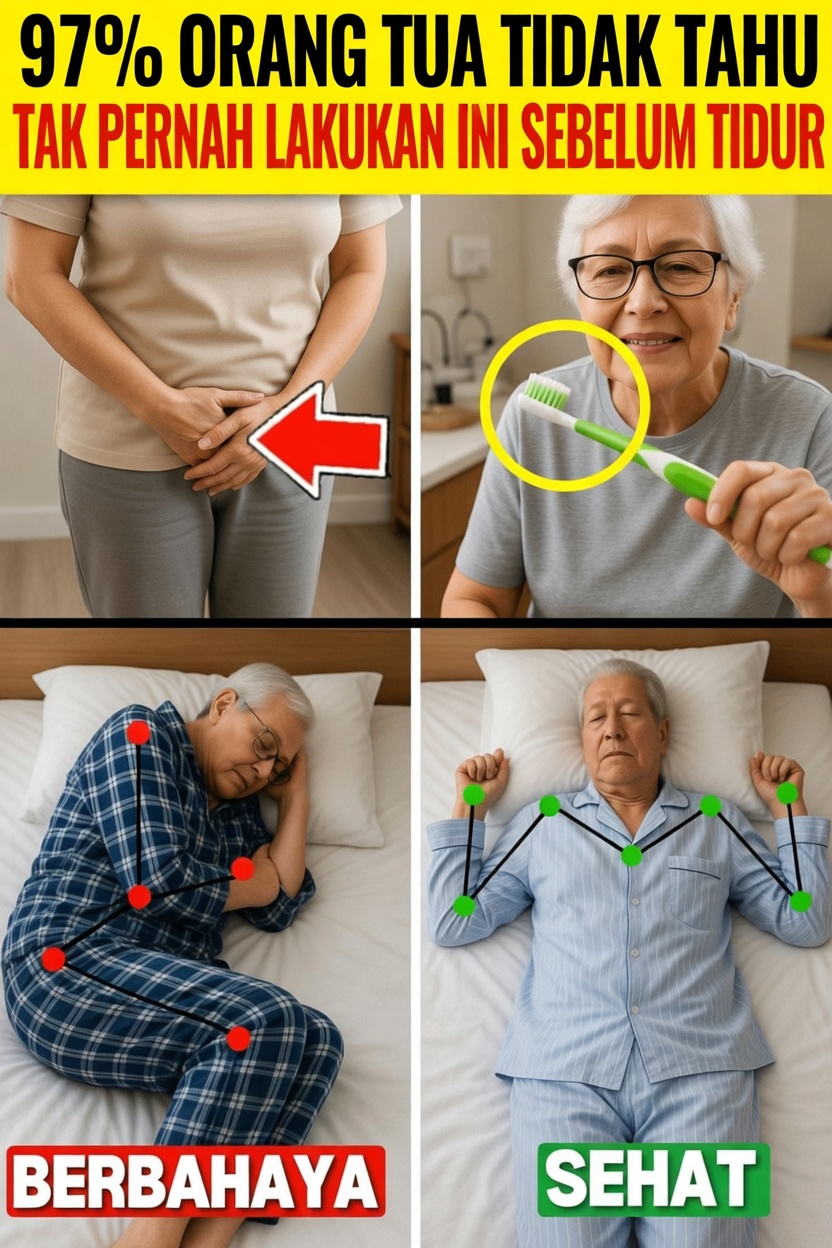 Apakah Posisi Tidur Umum Ini Membahayakan Lansia? Perubahan Sederhana untuk Dicoba Malam Ini